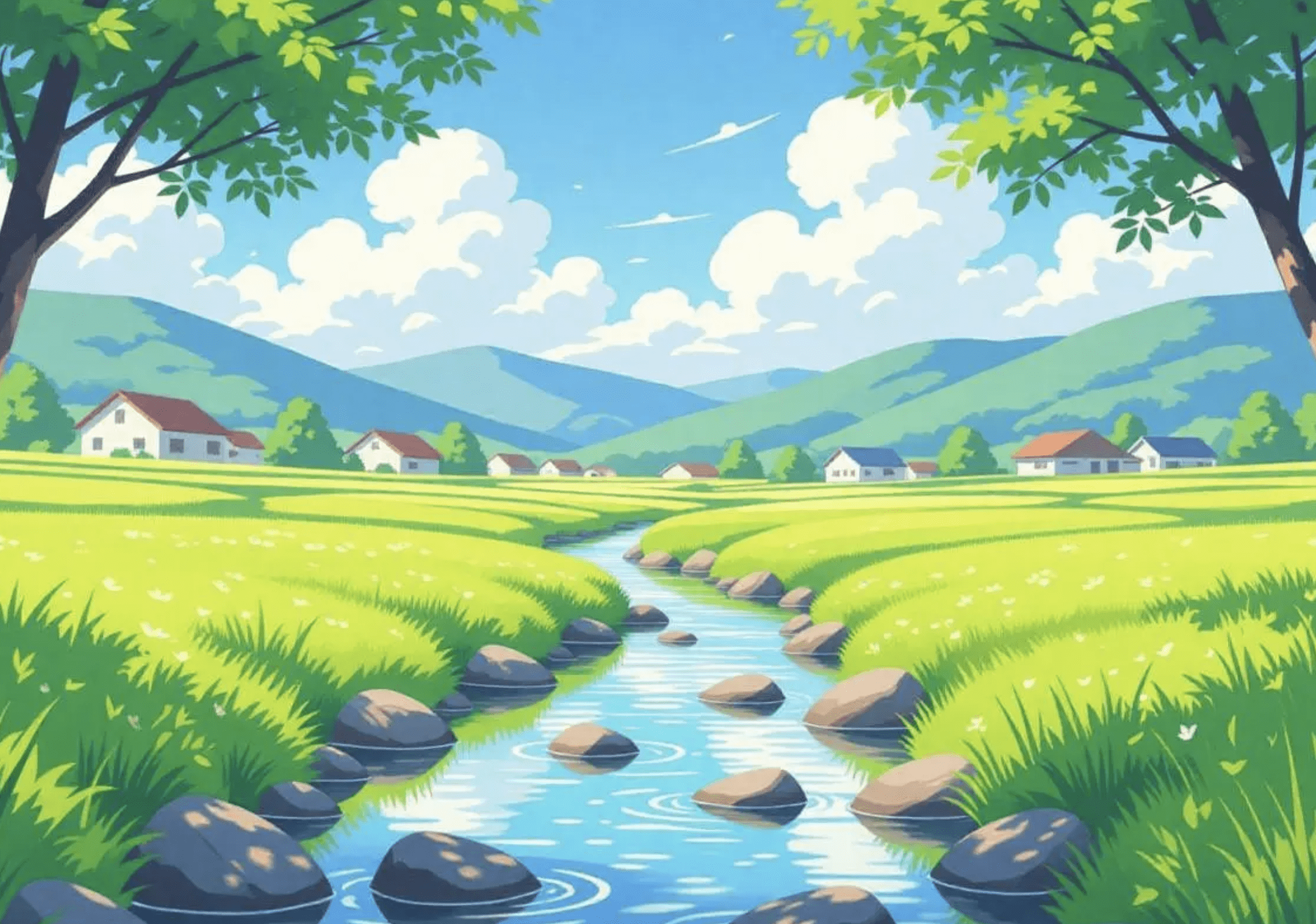 石上の蝉の声