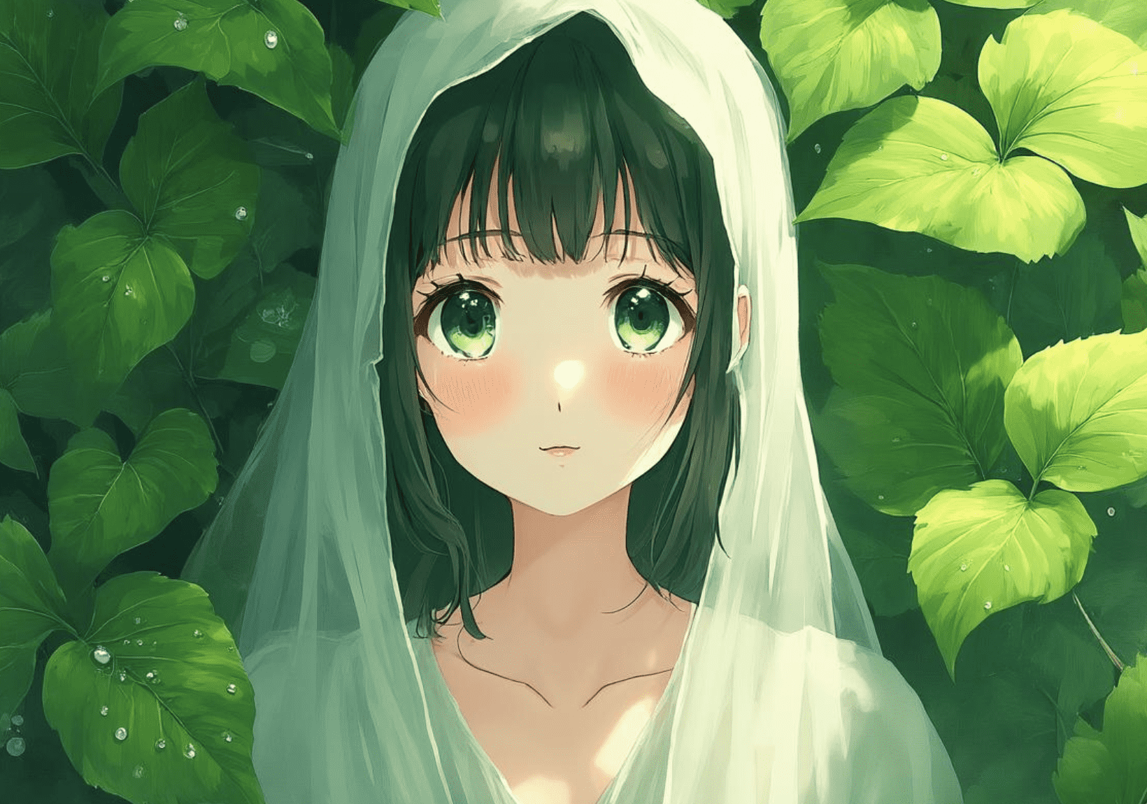 若葉陰の小径
