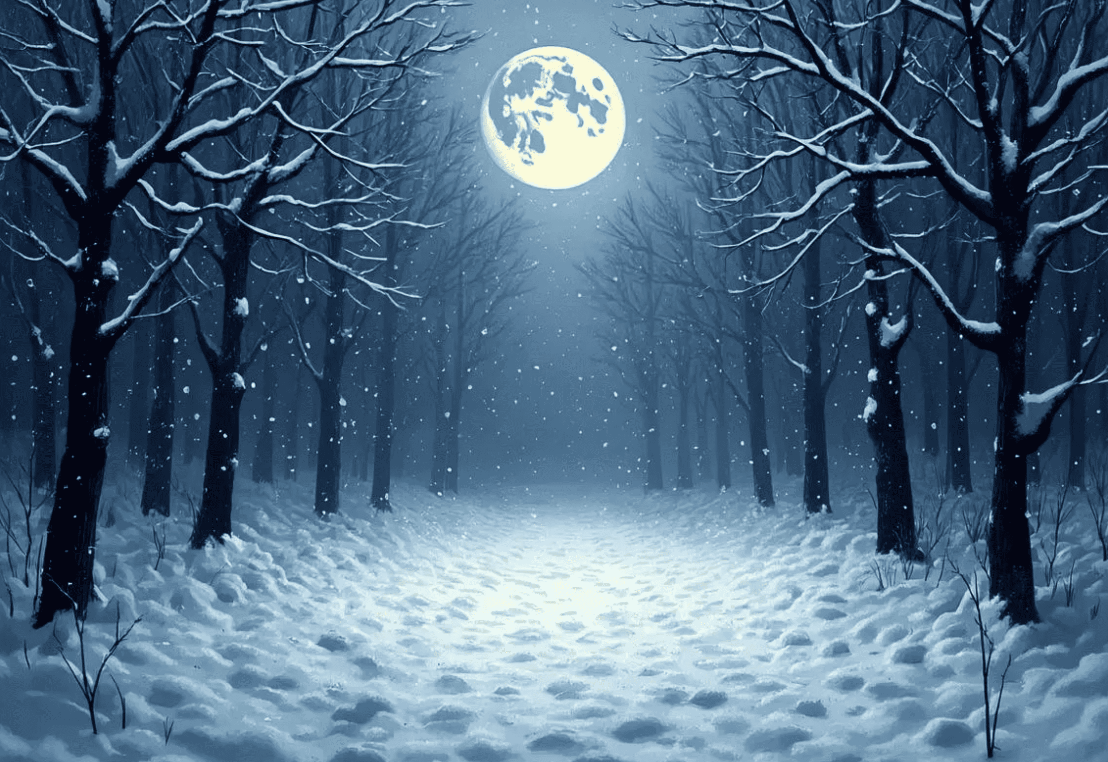 雪降る夜